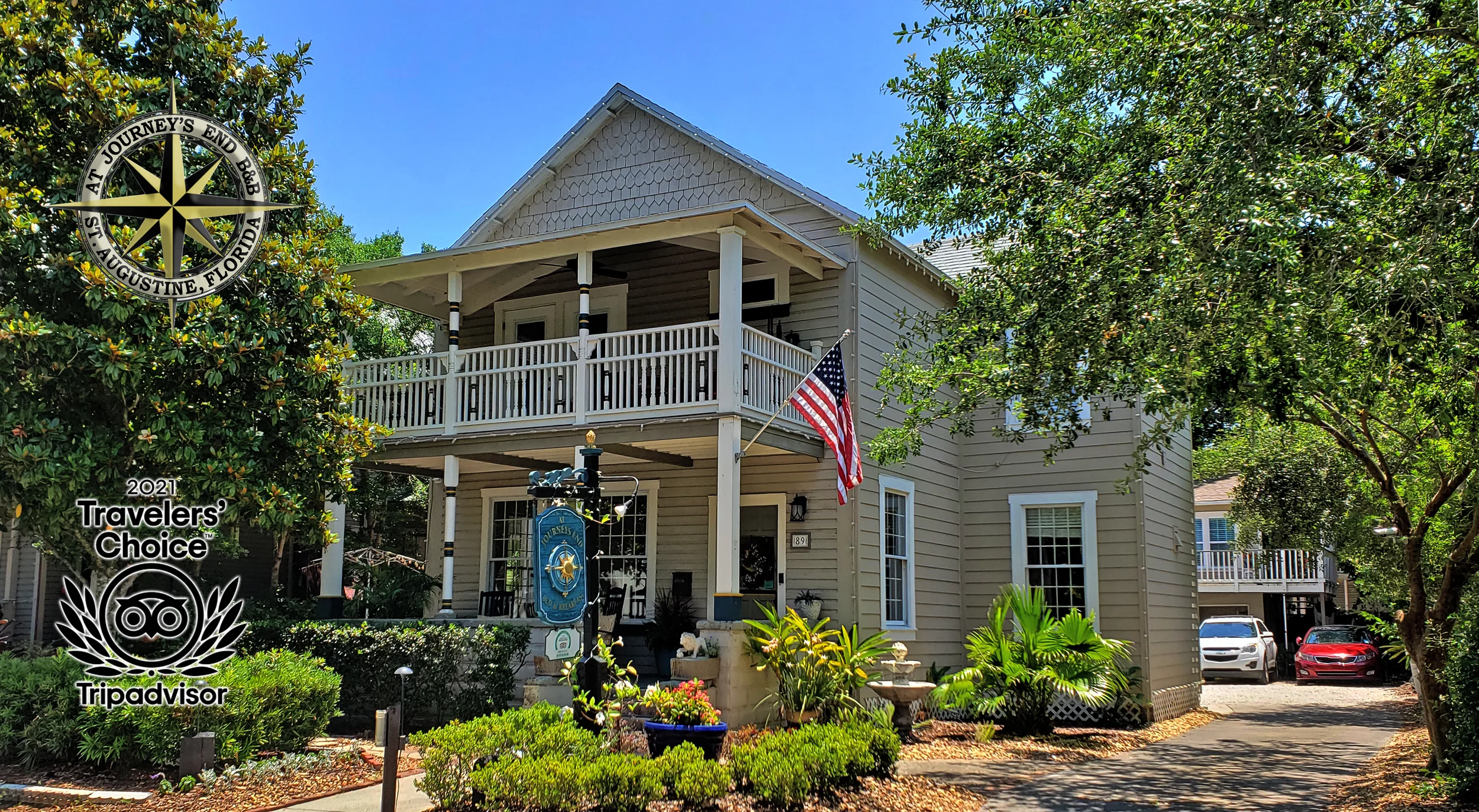 Front view of At Journey End Bed and Breakfast