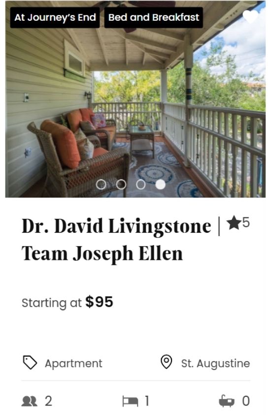 Dr. David Livingstone | Team Joseph Ellen